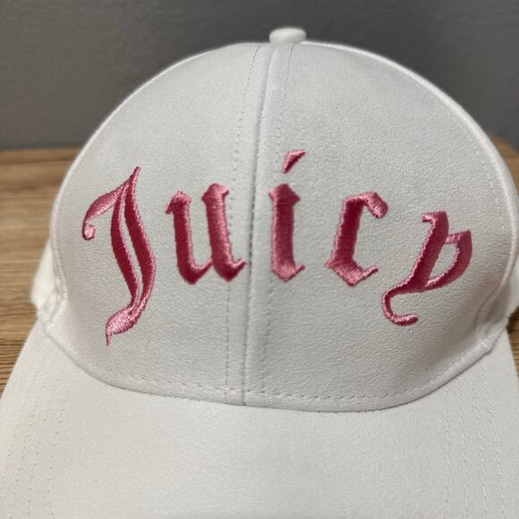 Juicy Couture Summer Pink And White Snap Back Hat. One Size Fits Most main image 5